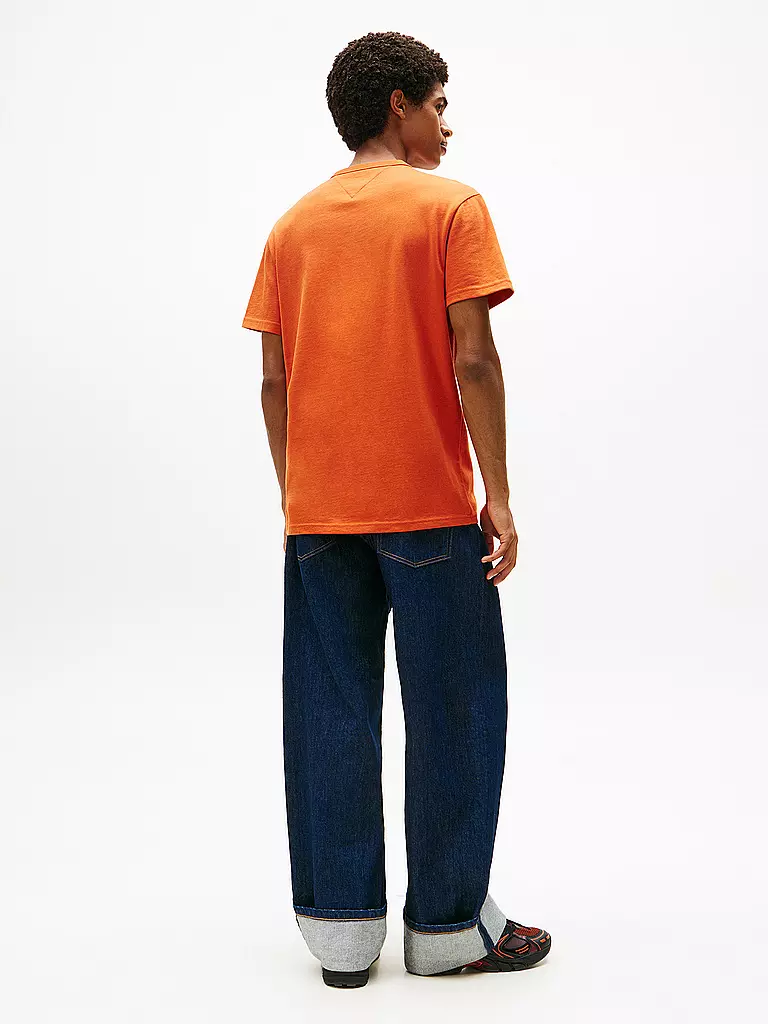 TOMMY JEANS | T-Shirt  | orange
