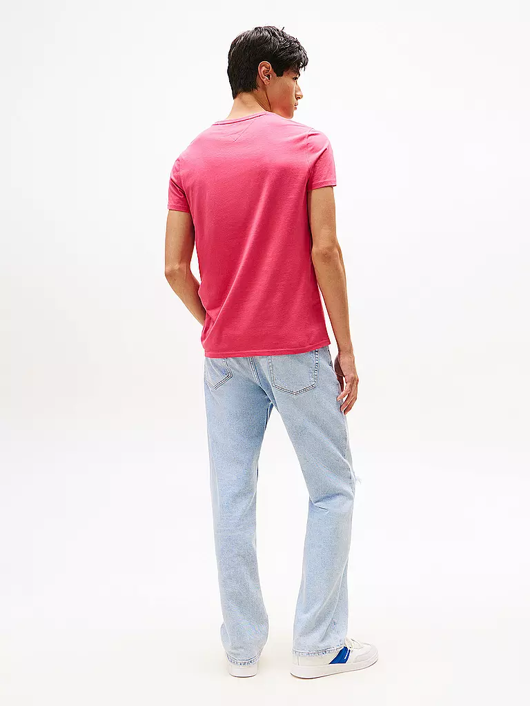 TOMMY JEANS | T-Shirt  | rot