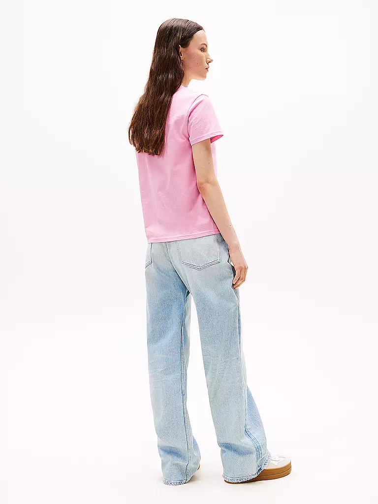 TOMMY JEANS | T-Shirt  | rosa
