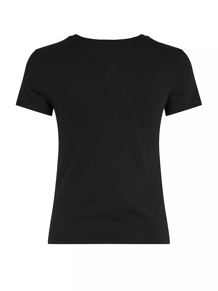 TOMMY JEANS | T-Shirt  | schwarz