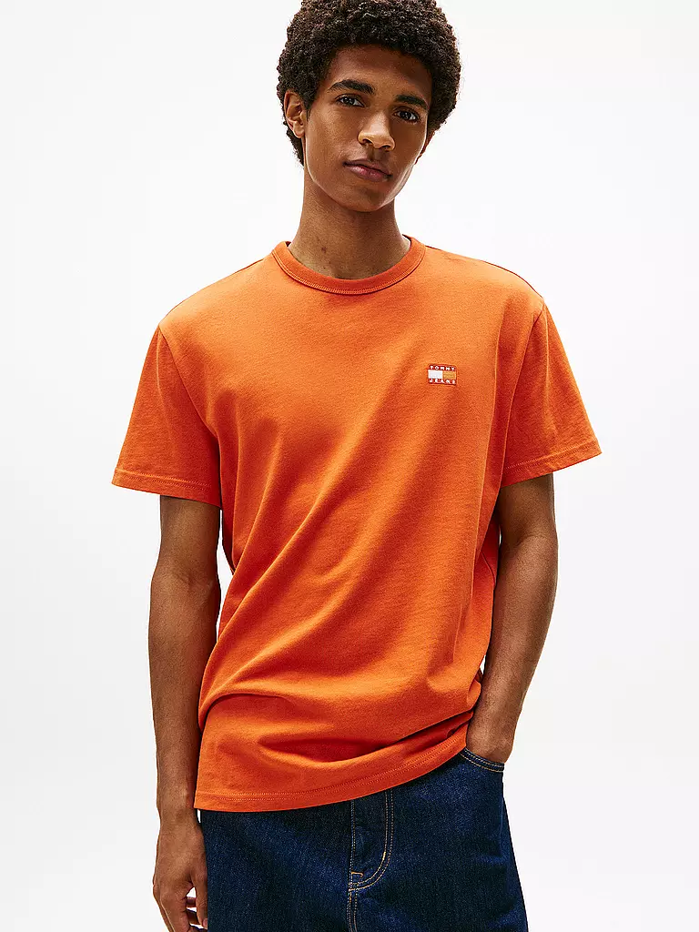 TOMMY JEANS | T-Shirt  | orange