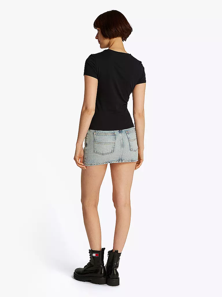 TOMMY JEANS | T-Shirt  | schwarz