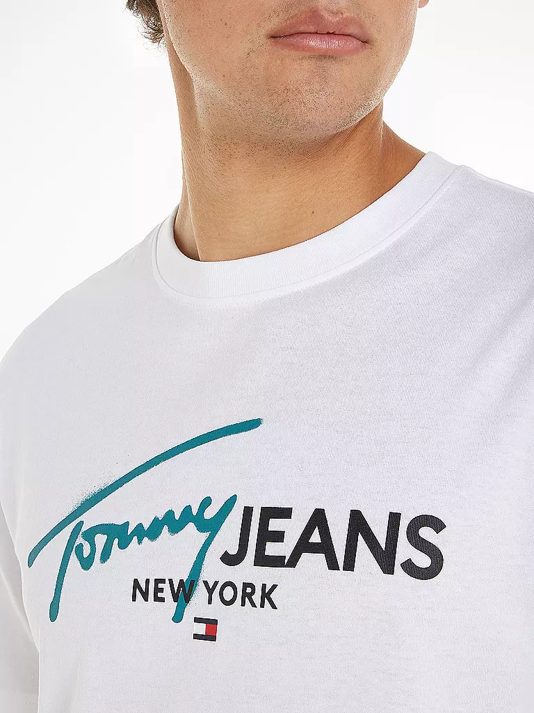 TOMMY JEANS | T-Shirt  | weiss