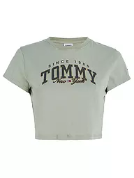 TOMMY JEANS | T-Shirt Cropped Fit | Grau