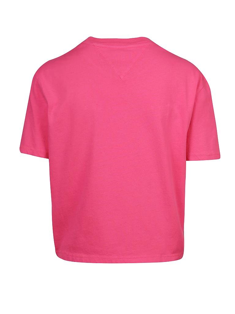 TOMMY JEANS | T-Shirt Cropped | pink