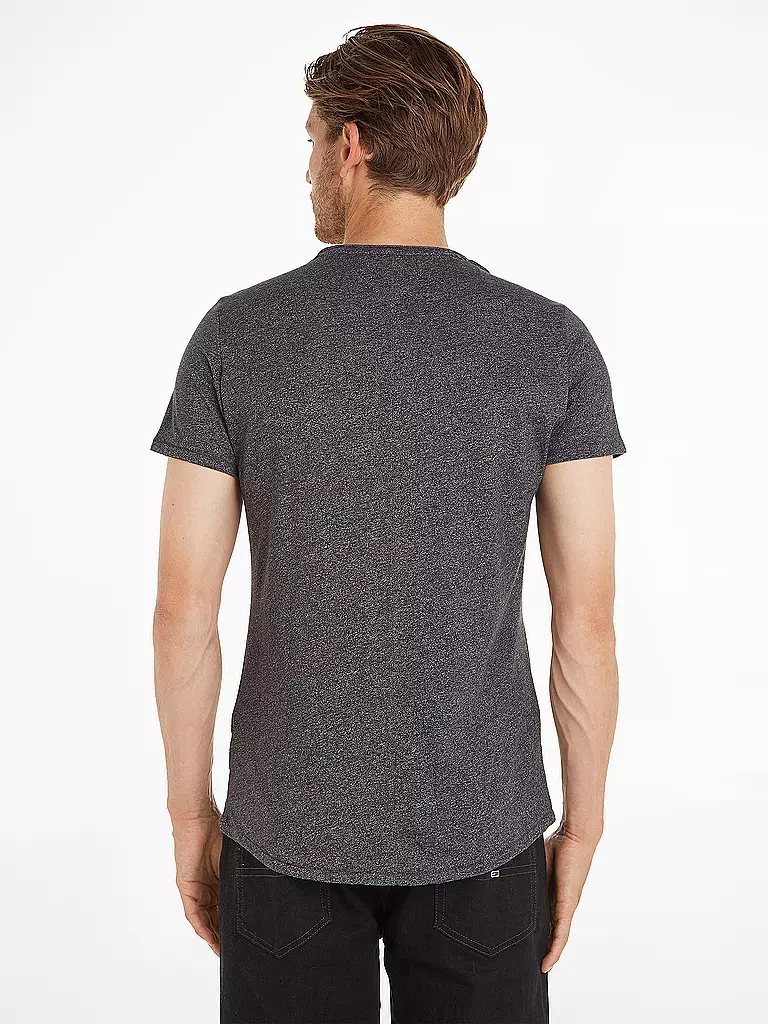 TOMMY JEANS | T-Shirt Slim Fit JASPER | schwarz