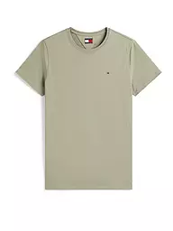 TOMMY JEANS | T-Shirt Slim Fit | olive