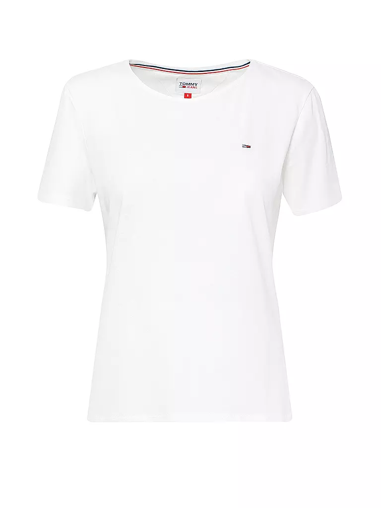 TOMMY JEANS | T-Shirt Slim Fit | weiss