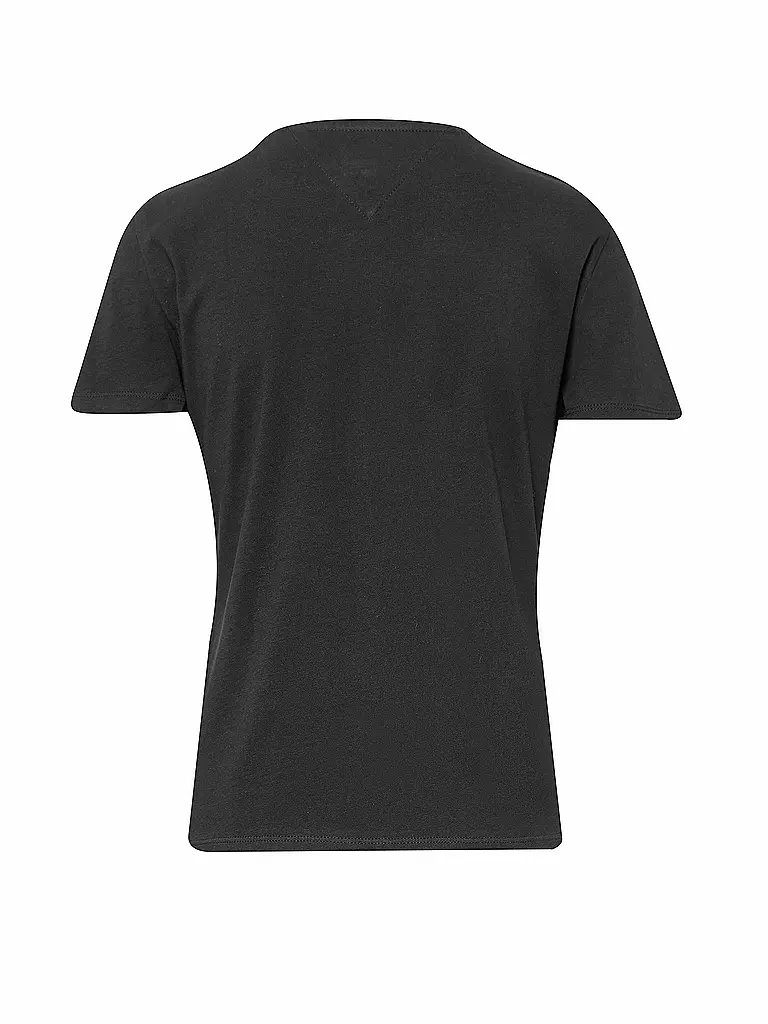 TOMMY JEANS | T-Shirt Slim Fit | schwarz