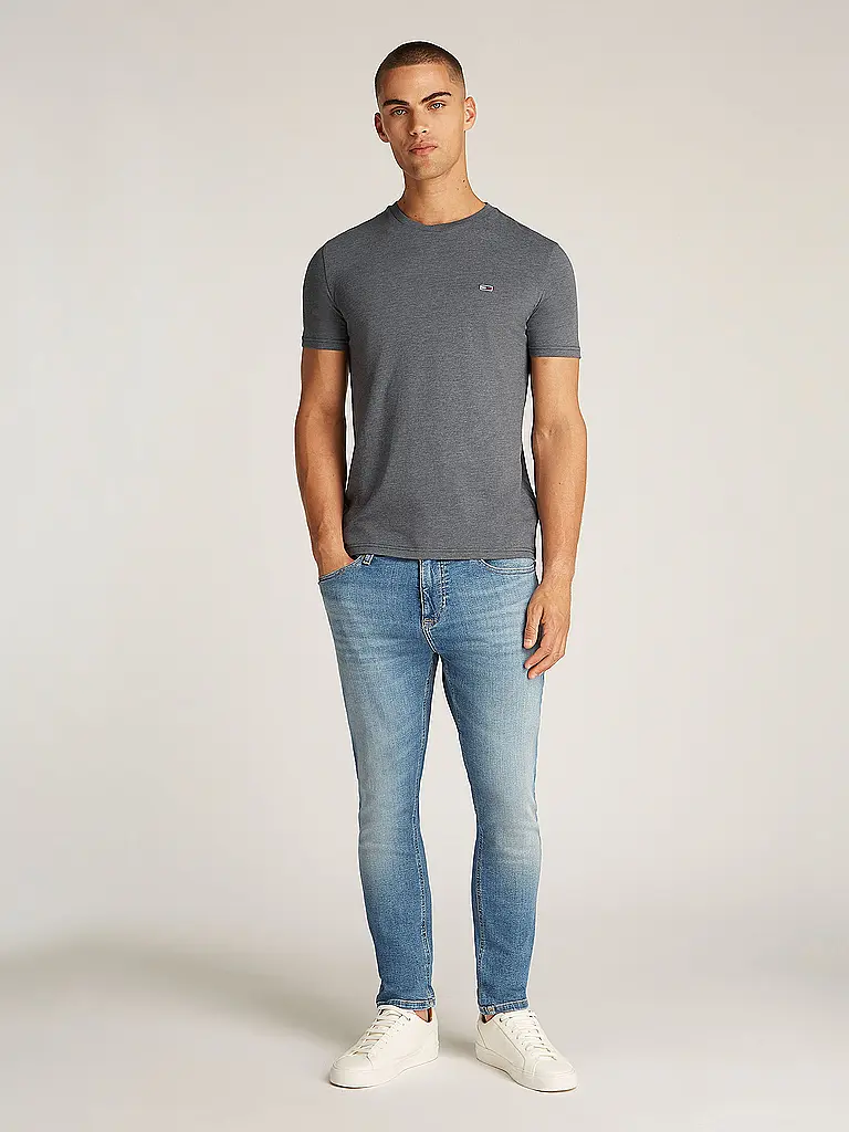 TOMMY JEANS | T-Shirt Slim Fit | Grau