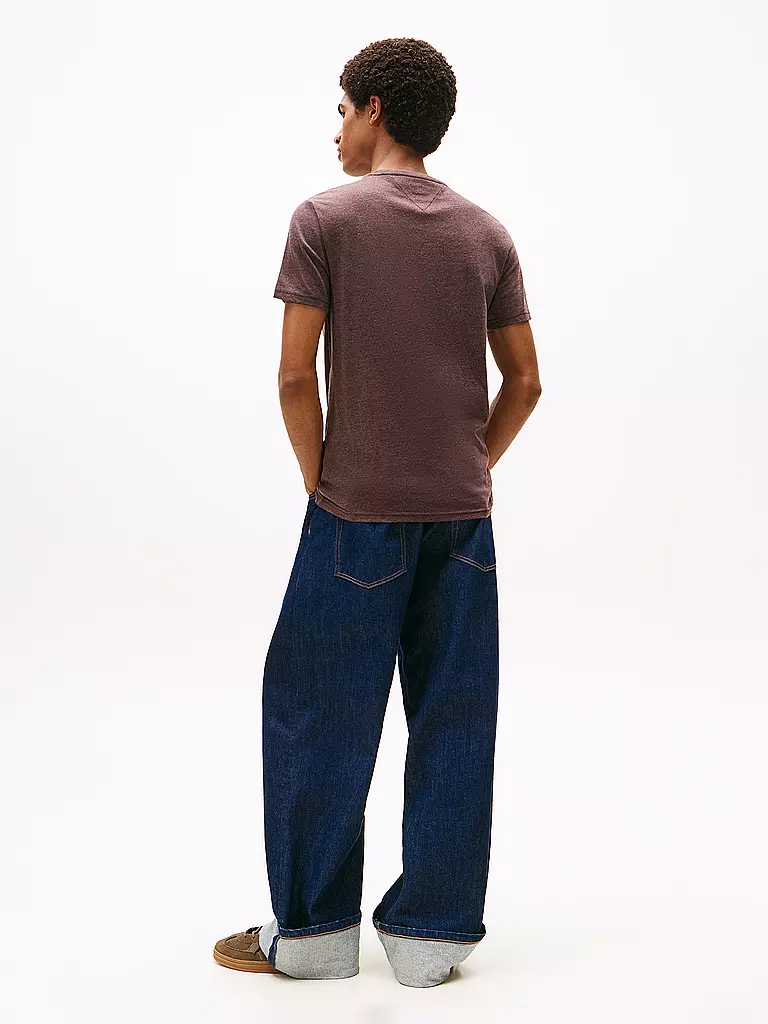 TOMMY JEANS | T-Shirt Slim Fit | braun