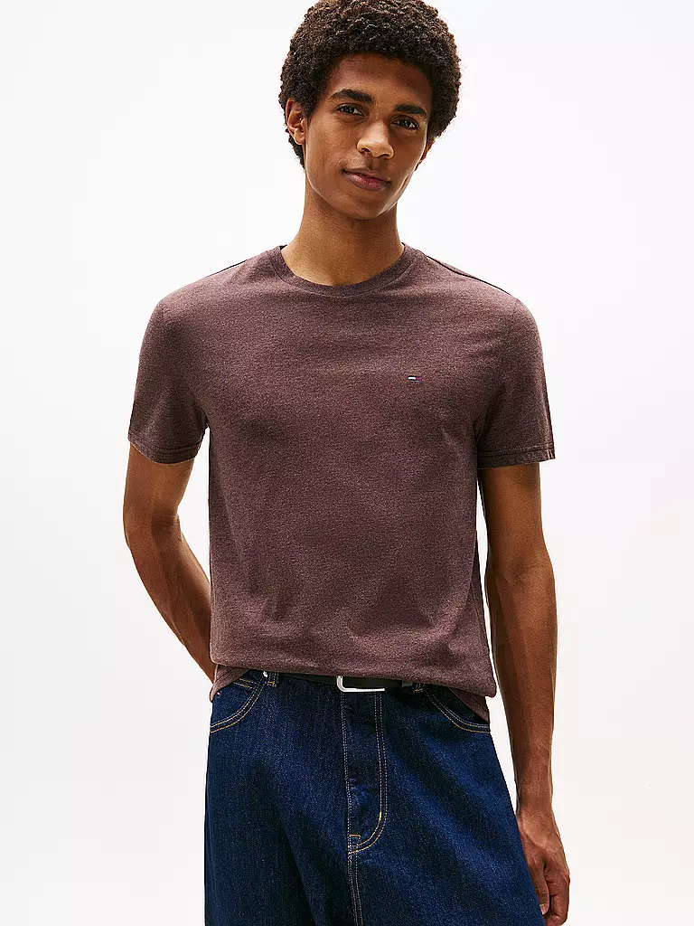 TOMMY JEANS | T-Shirt Slim Fit | braun