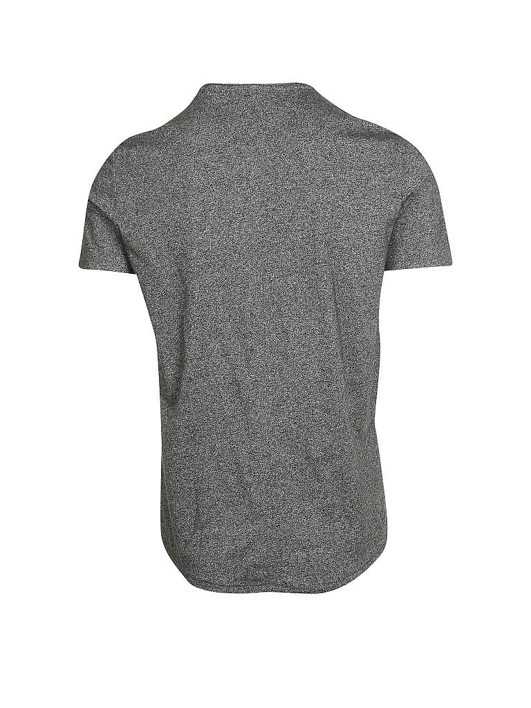 TOMMY JEANS | T-Shirt Slim-Fit "Jaspe" | schwarz