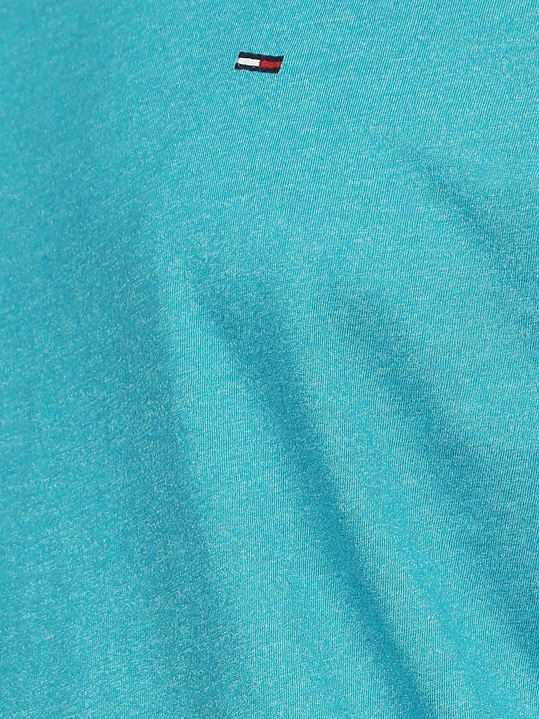 TOMMY JEANS | T-Shirt Slim-Fit "Jaspe" | blau