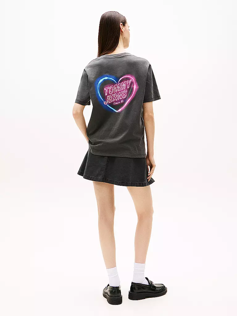 TOMMY JEANS | T-Shirt TJW RLX NEON | schwarz