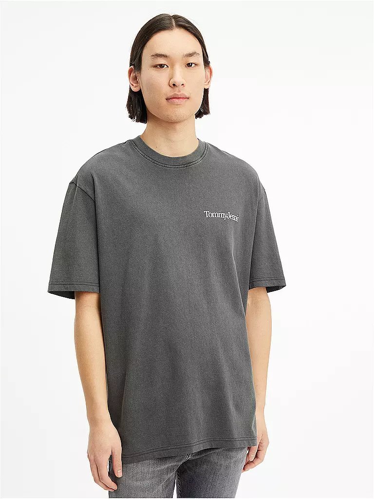 TOMMY JEANS | T-Shirt | grau