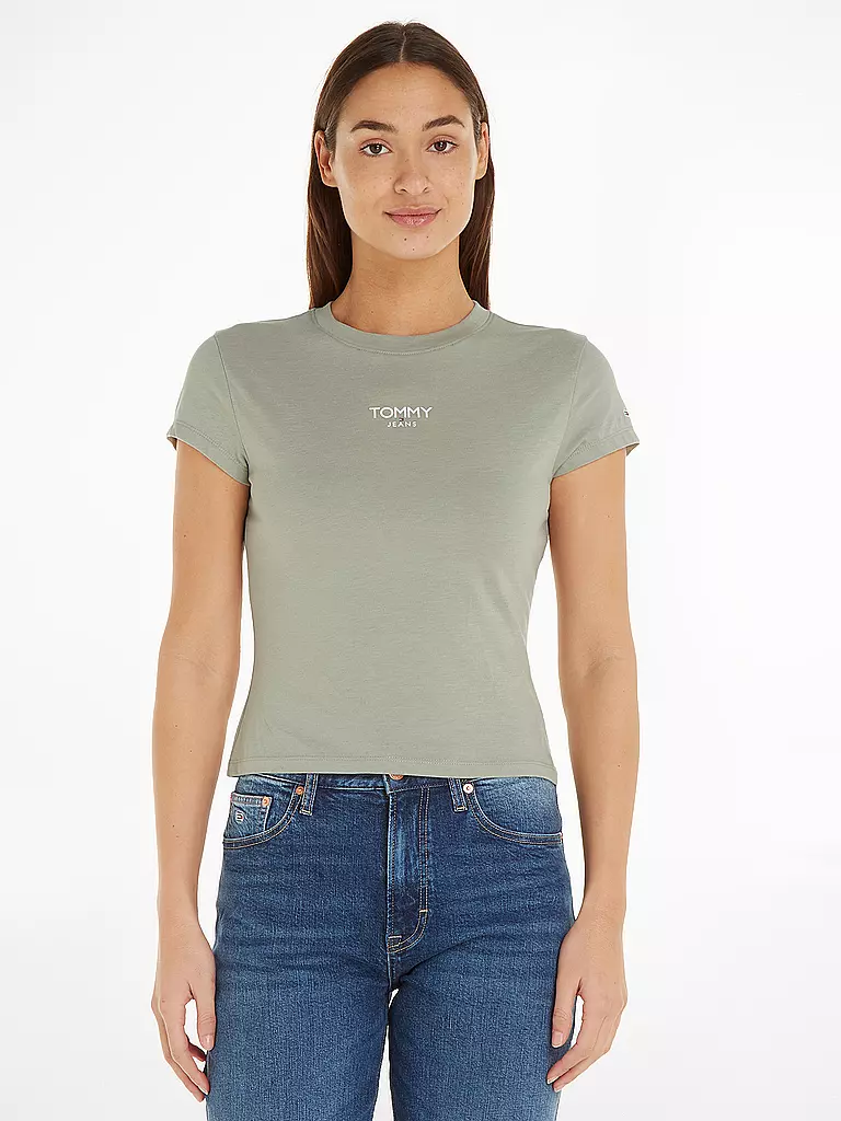 TOMMY JEANS | T-Shirt | hellgrau