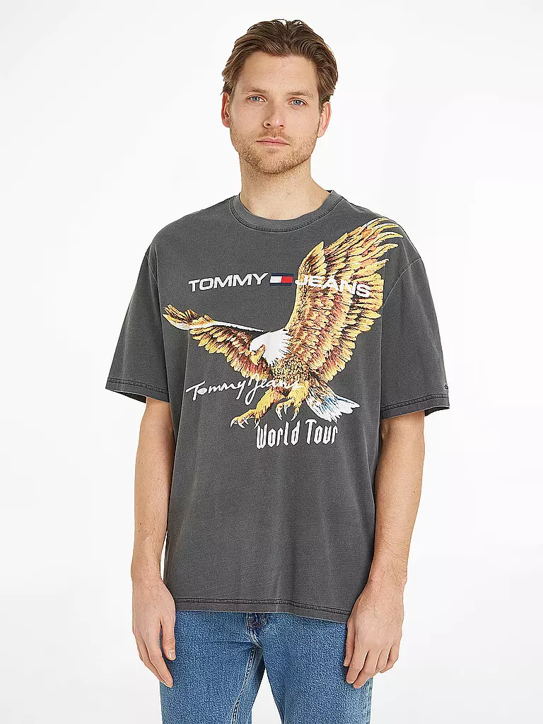 TOMMY JEANS | T-Shirt | grau