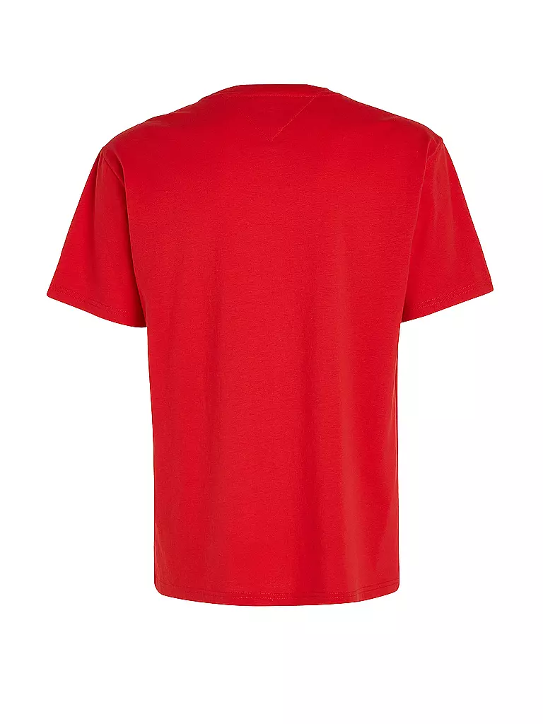 TOMMY JEANS | T-Shirt | rot