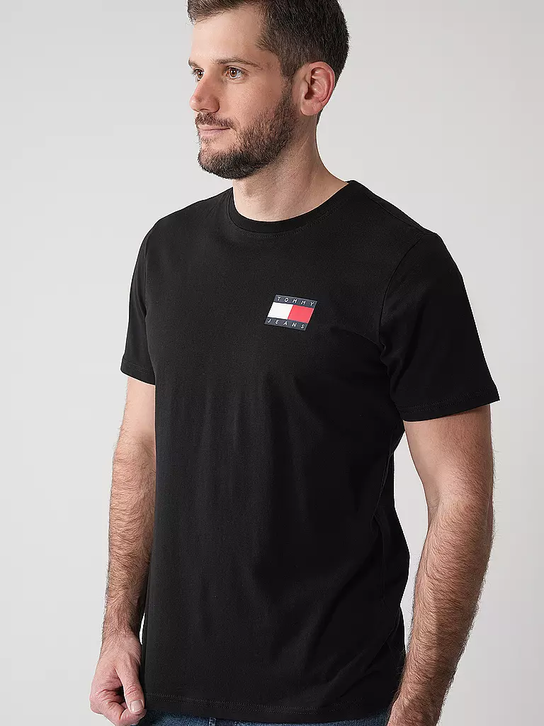 TOMMY JEANS | T-Shirt | schwarz