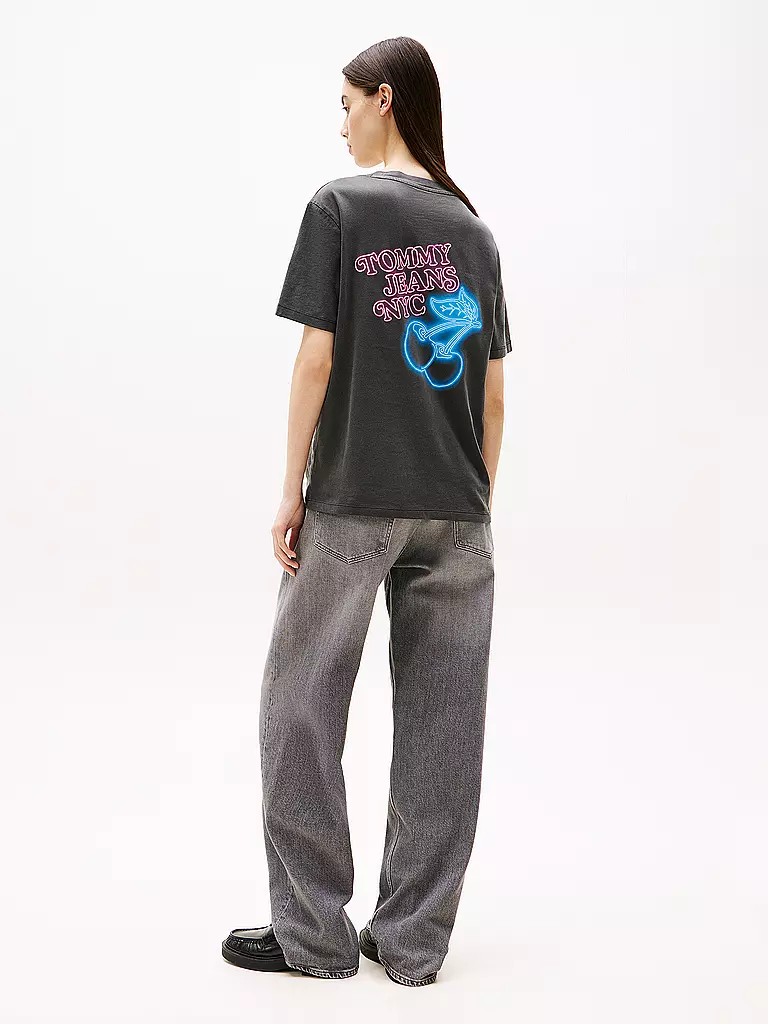TOMMY JEANS | T-Shirt | schwarz