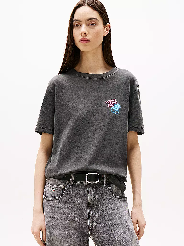 TOMMY JEANS | T-Shirt | schwarz