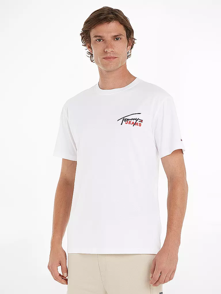 TOMMY JEANS | T-Shirt | weiss