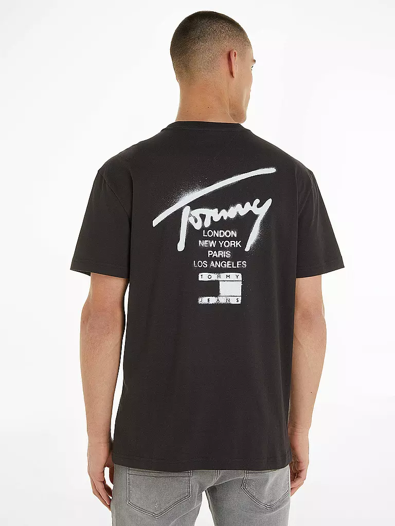 TOMMY JEANS | T-Shirt | schwarz