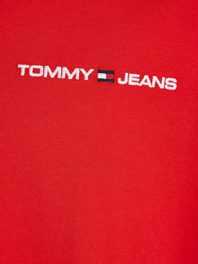 TOMMY JEANS | T-Shirt | rot