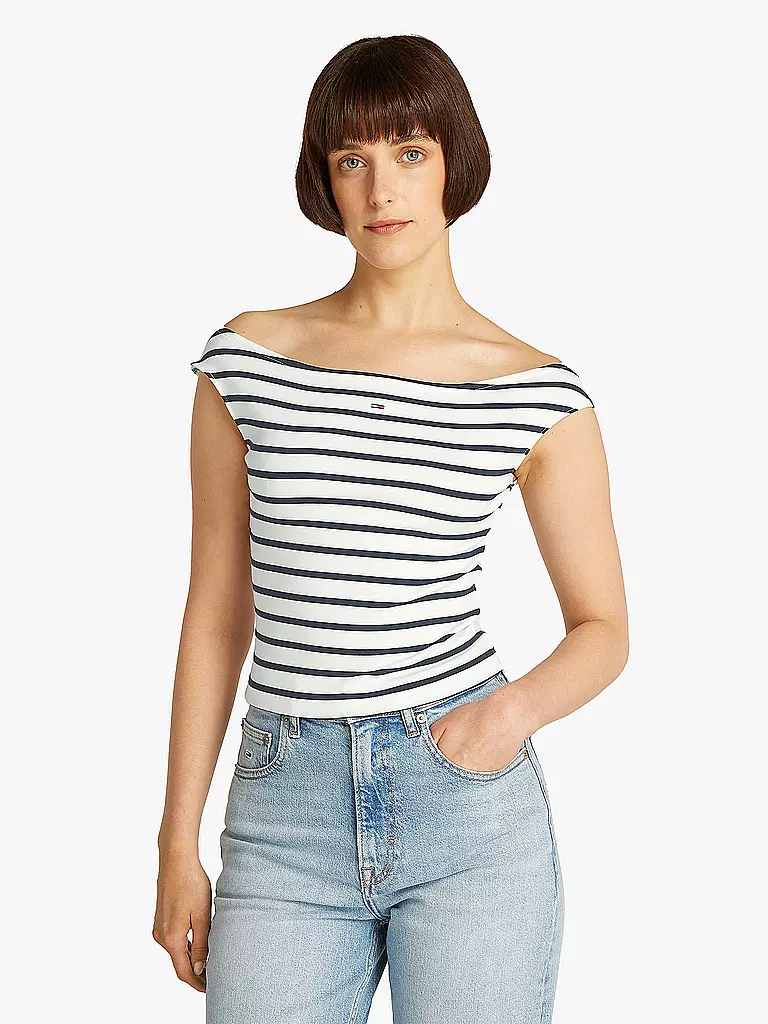 TOMMY JEANS | Top | weiss
