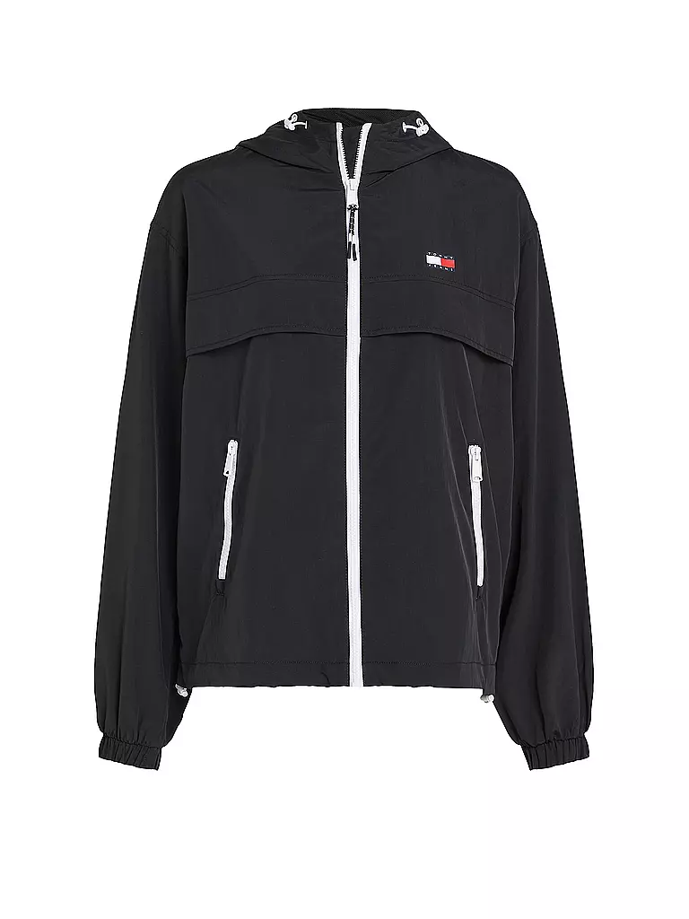 TOMMY JEANS | Windbreaker  | schwarz