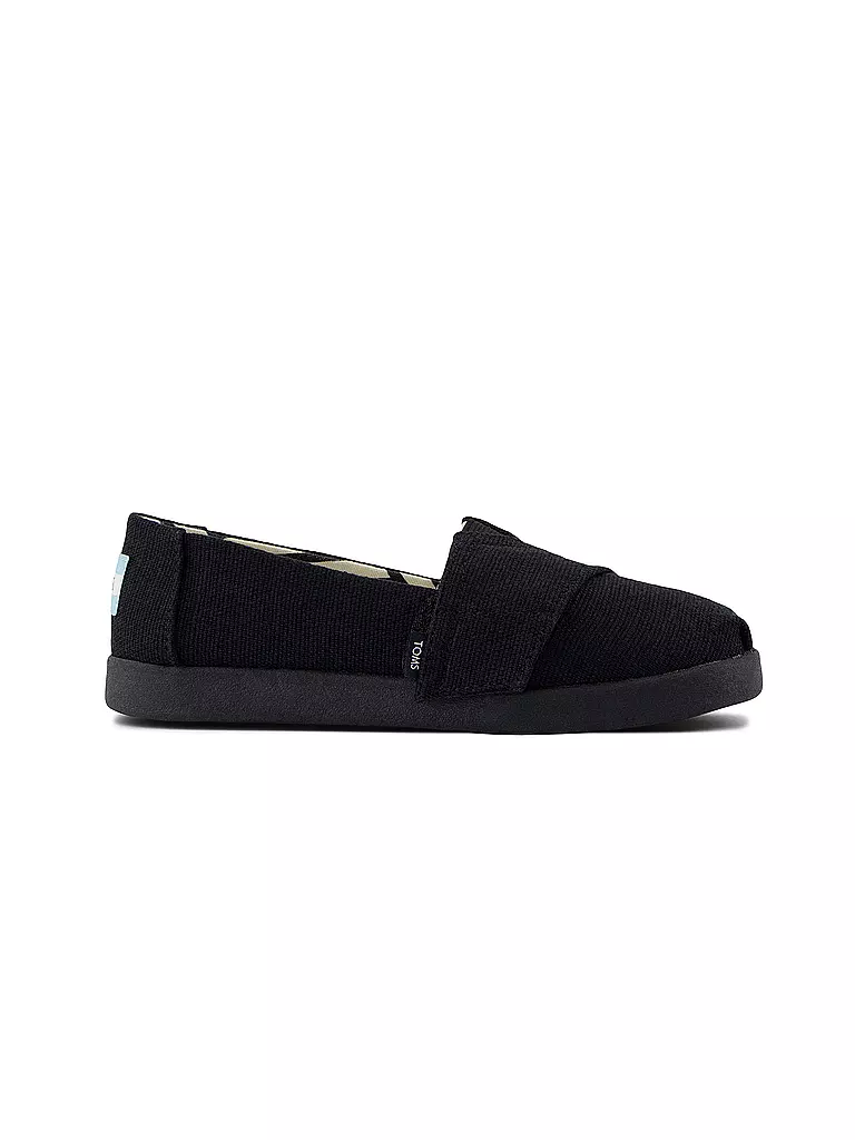TOMS | Kinder Espadrilles ALPARGATA CLASSIC | schwarz