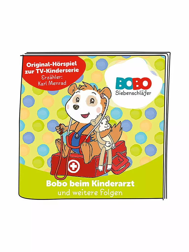 TONIES | Hörfigur - Bobo Siebenschläfer beim Kinderarzt | keine Farbe