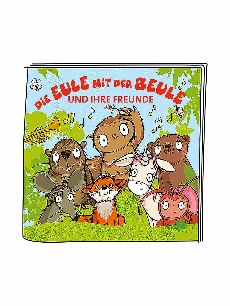 TONIES | Hörfigur - Die Eule mit der Beule und ihre Freunde  - Liederalbum | keine Farbe