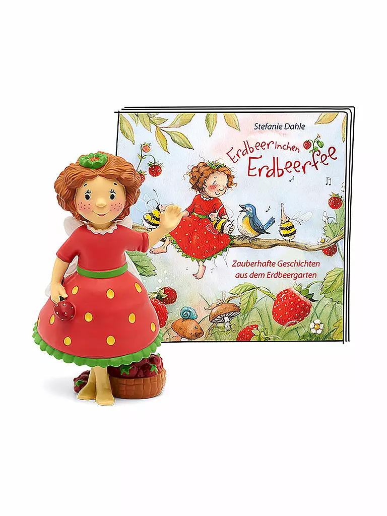 TONIES | Hörfigur - Erdbeerinchen Erdbeerfee Zauberhafte Geschichten aus dem Erdbeergarten | keine Farbe