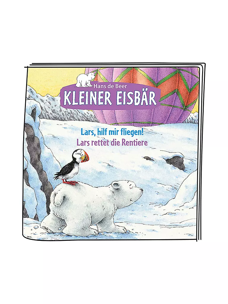 TONIES | Hörfigur - Kleiner Eisbär - Lars hilf mir fliegen / Lars rettet die Rentiere | keine Farbe