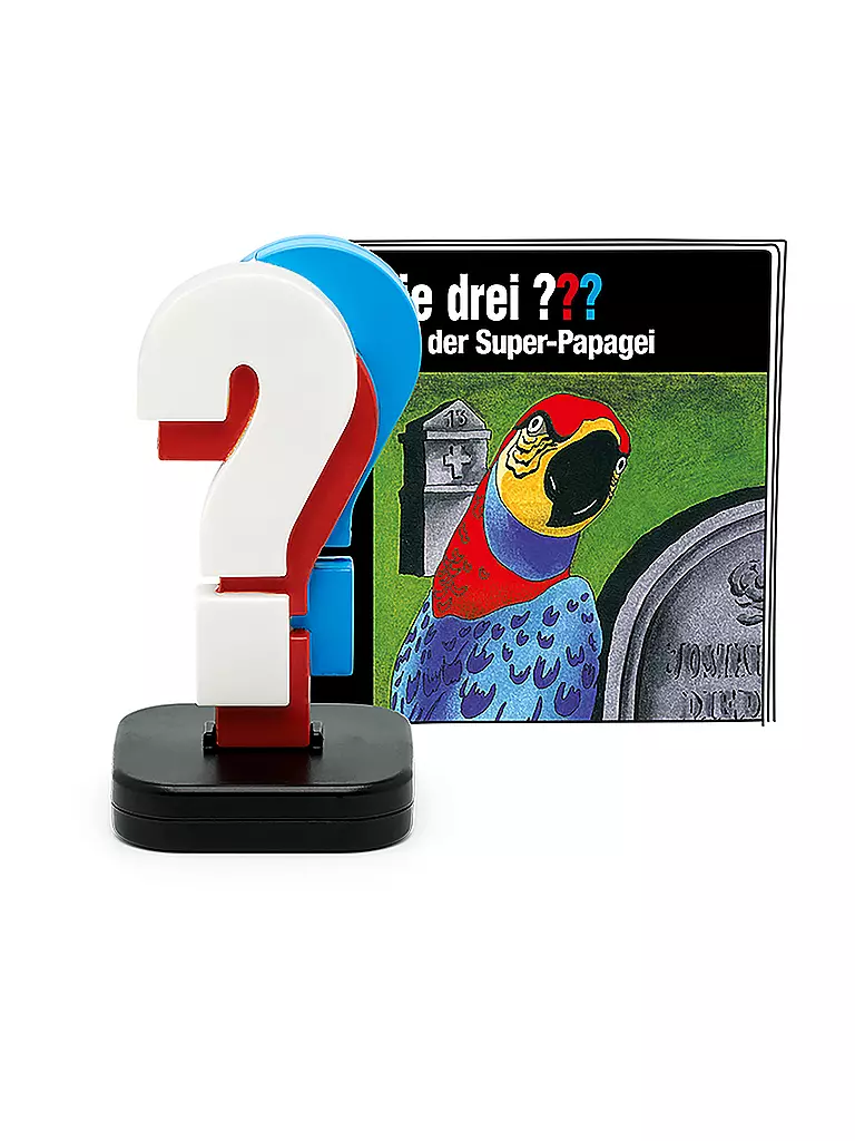 TONIES | Hoerfigur - Die drei Fragezeichen - Der Super-Papagei Limited | keine Farbe