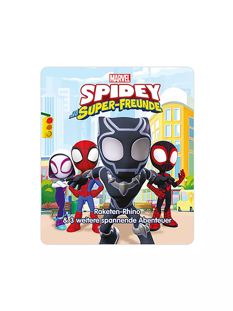 TONIES | Spidey und seine Super-Freunde - Das Spidey Team & 3 weitere spannende Abenteuer | keine Farbe