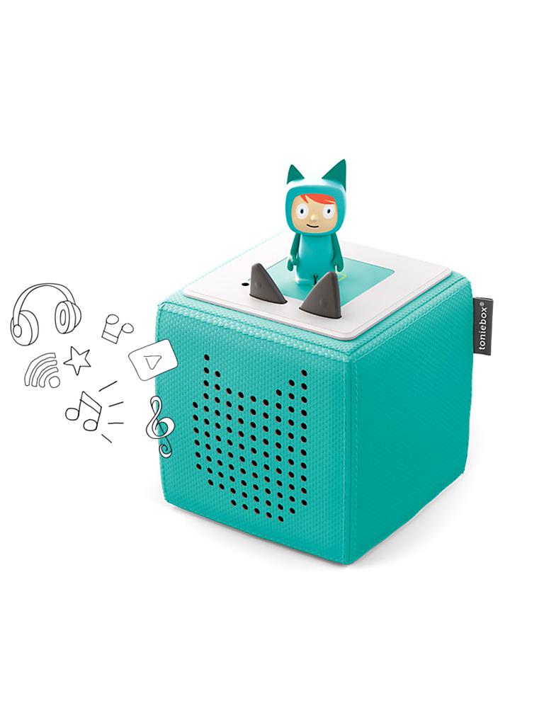 TONIES | Toniebox - Starter-Set (Türkis) Sonderedition | transparent
