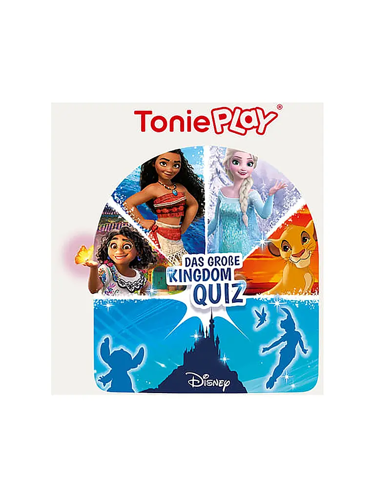 TONIES | Tonieplay - Disney: Das große Kingdom-Quiz | bunt