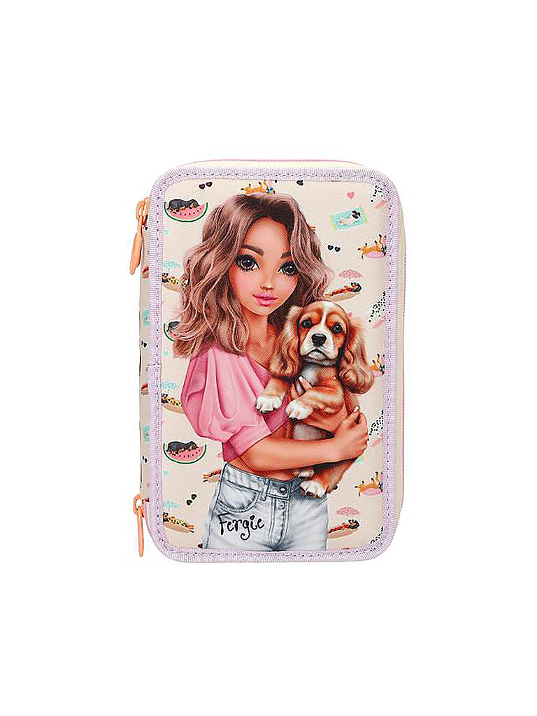 TOP MODEL 3 Fach Federtasche SUNNY DOG