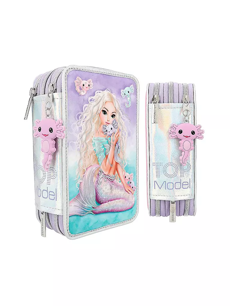 TOP MODEL | 3-Fach Federtasche MERMAID | keine Farbe