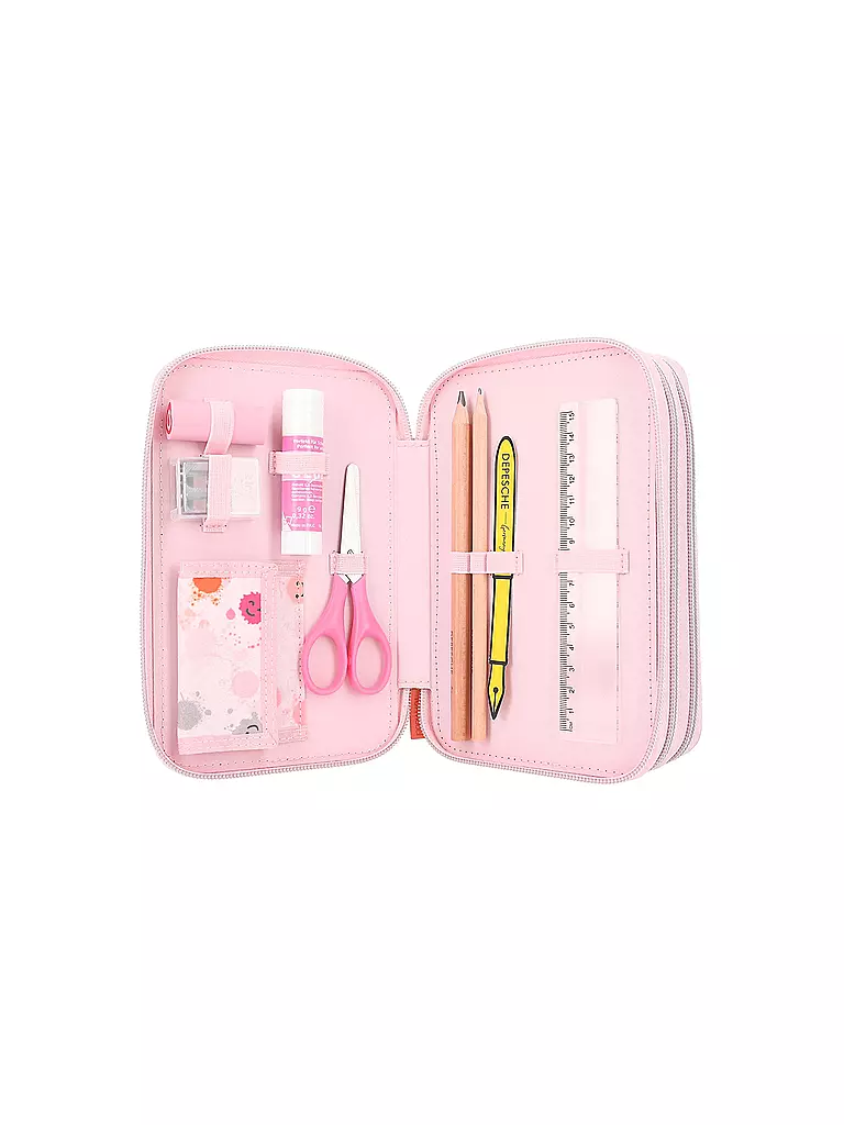 TOP MODEL | 3-Fach Federtasche mit Stift HAPPY TOGETHER | keine Farbe