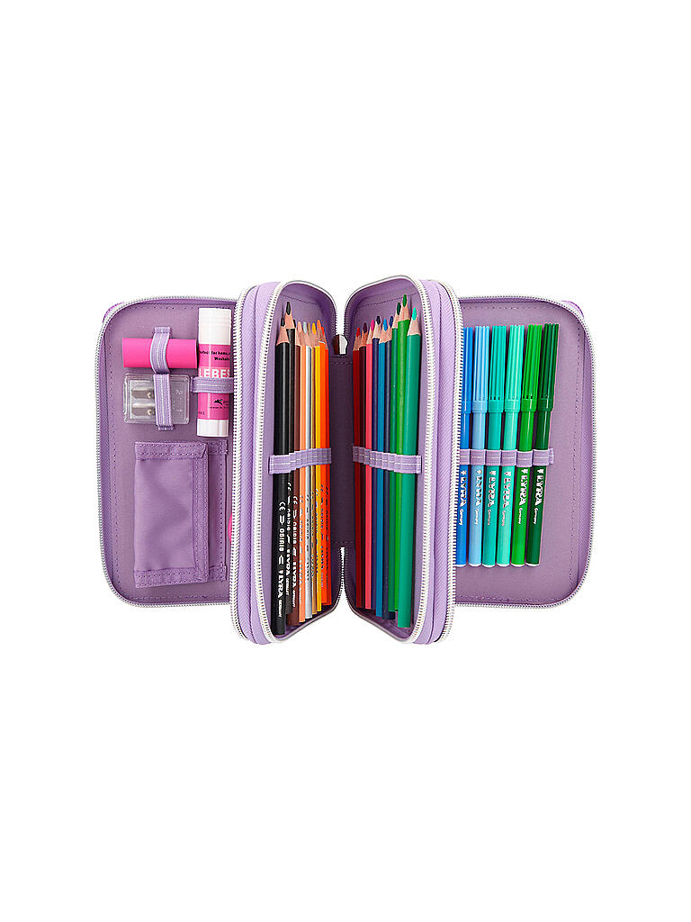 TOP MODEL | Fantasy Model 3-fach Federtasche LED ICEFRIENDS | keine Farbe