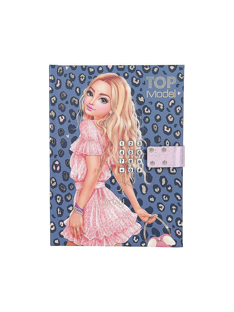 TOP MODEL | Geheimcode Tagebuch mit Code | keine Farbe
