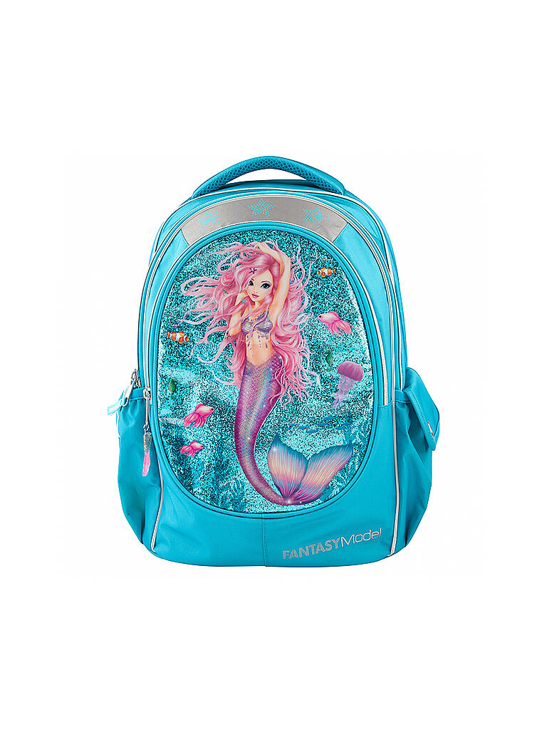TOP MODEL | Mädchen Fantasy Model Schulrucksack Mermaid | keine Farbe