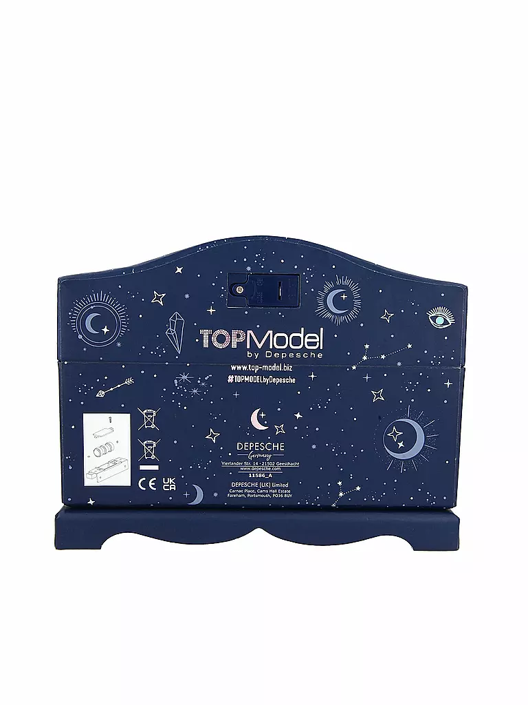 TOP MODEL | Mädchen Schmuckschatulle mit Licht Moonlight | keine Farbe