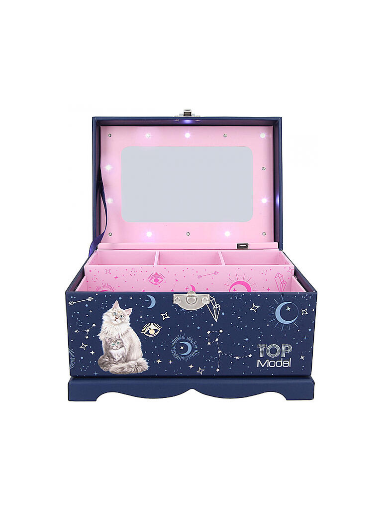 TOP MODEL | Schmuckschatulle mit Licht MOONLIGHT | keine Farbe