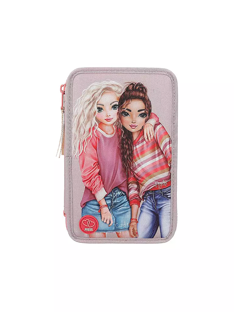 TOP MODEL | TOPModel 3-Fach Federtasche Best Friends Led  | keine Farbe