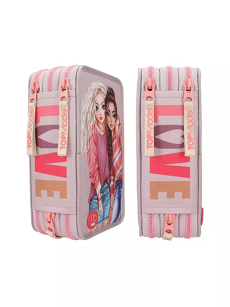 TOP MODEL | TOPModel 3-Fach Federtasche Best Friends Led  | keine Farbe